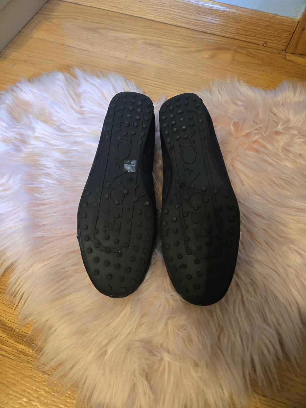 Coach Black Signature Patent Trim Loafers for Women - Picture 4 of 6